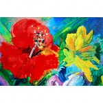 Ibiscus e Narciso (Foglio 35x50)