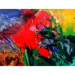 Quel Rosso Mi e' Entrato Dentro... (Foglio 115x150)